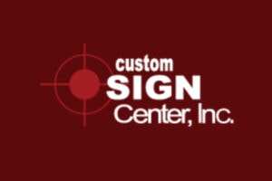 Custom Sign Center Logo